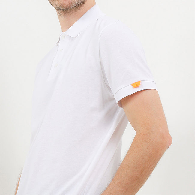 Hush Puppies Pakaian Pria Eleveted Class Polo In White