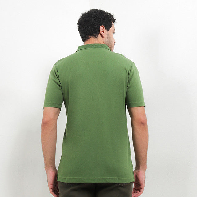 Hush Puppies Pakaian Pria Polo Bsc Jerry In Olive