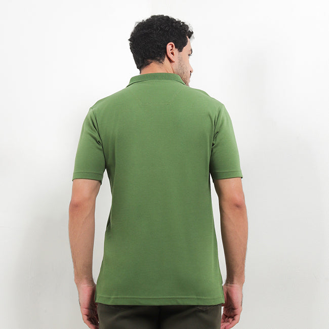 Hush Puppies Pakaian Pria Polo Bsc Jerry In Olive