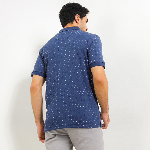 Hush Puppies Pakaian Pria Polo Bsc Arrow In Navy