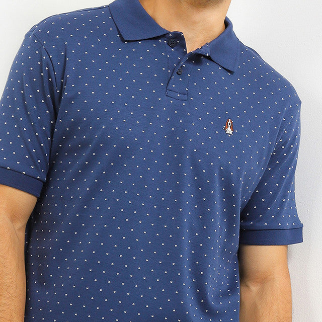Hush Puppies Pakaian Pria Polo Bsc Arrow In Navy