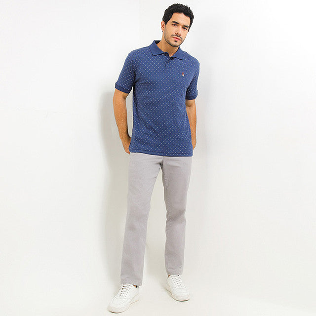Hush Puppies Pakaian Pria Polo Bsc Arrow In Navy