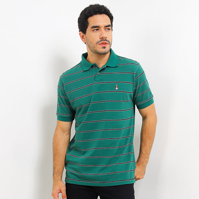 Hush Puppies Pakaian Pria Polo Bsc Morgan In Green