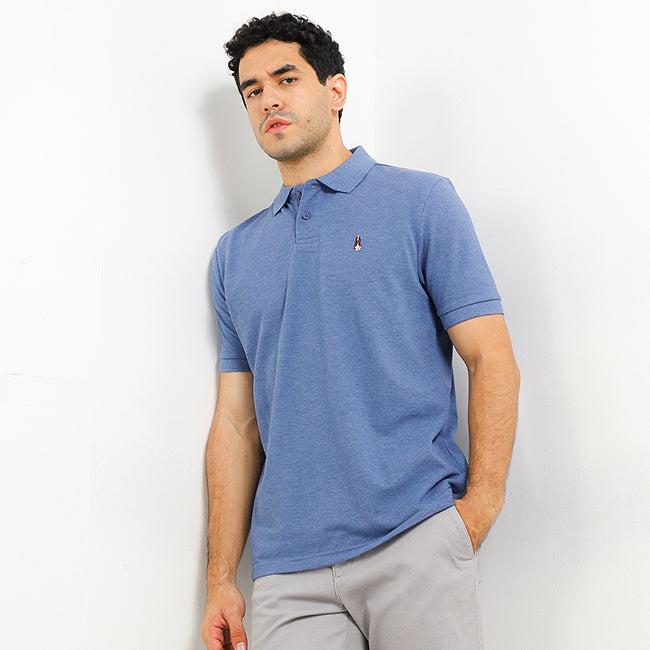 Hush Puppies Pakaian Pria Polo Bsc Volta 2 In Blue