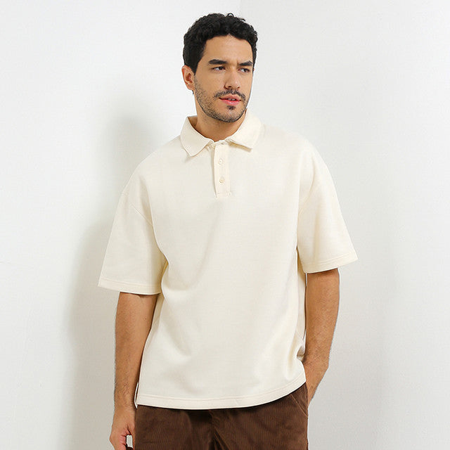 Hush Puppies Pakaian Pria Polo Tr Arriva Pl In Beige