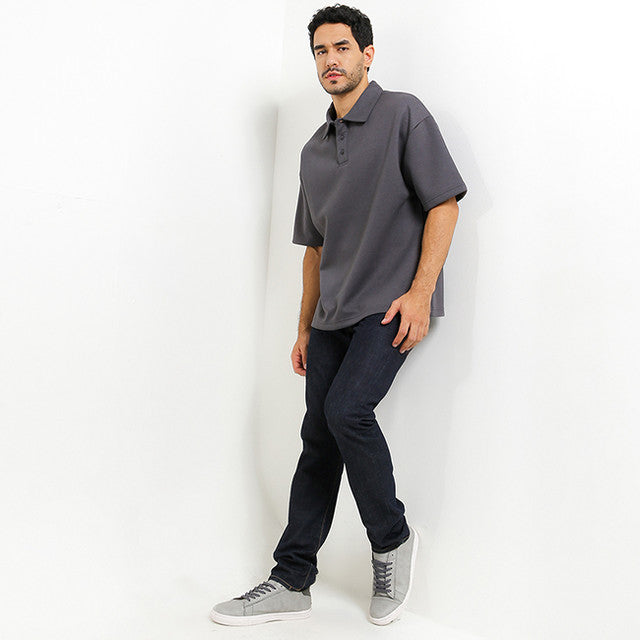 Hush Puppies Pakaian Pria Polo Tr Arriva Pl In Gray