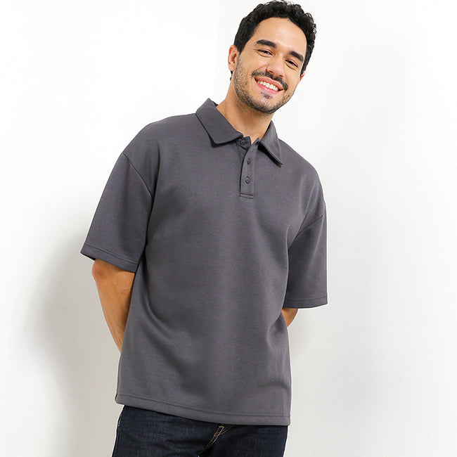 Hush Puppies Pakaian Pria Polo Tr Arriva Pl In Gray