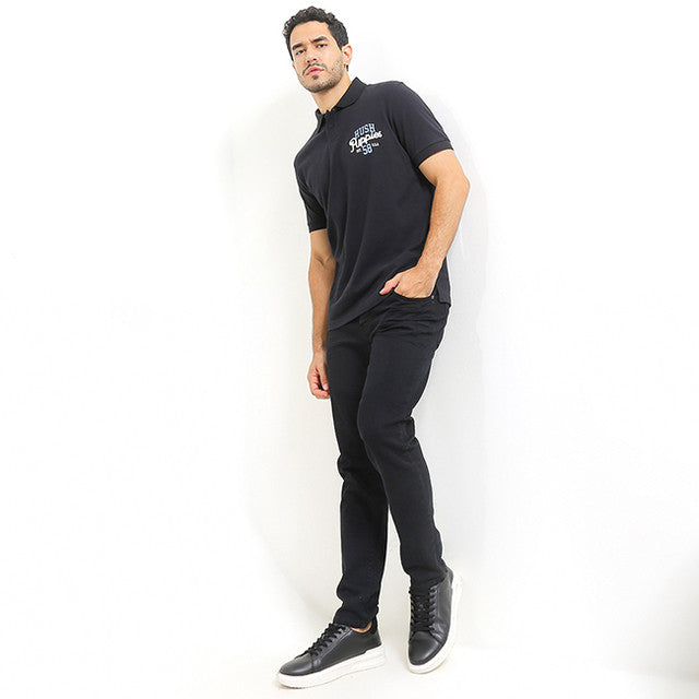 Hush Puppies Pakaian Pria Polo Picard In Black