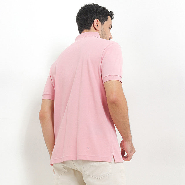 Hush Puppies Pakaian Pria Polo Picard In Pink