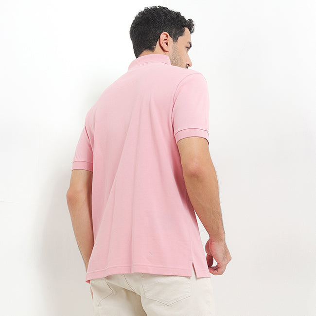 Hush Puppies Pakaian Pria Polo Picard In Pink