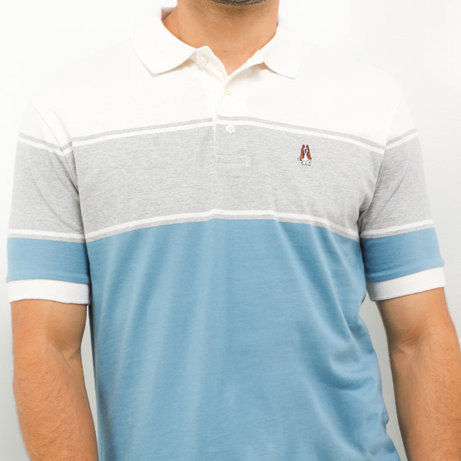 Hush Puppies Pakaian Pria Warez In Light Blue