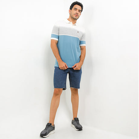 Hush Puppies Pakaian Pria Warez In Light Blue