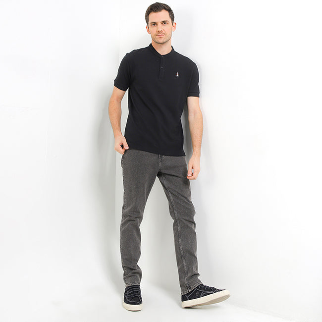 Hush Puppies Pakaian Pria T Shirt Limoges 4 In Black