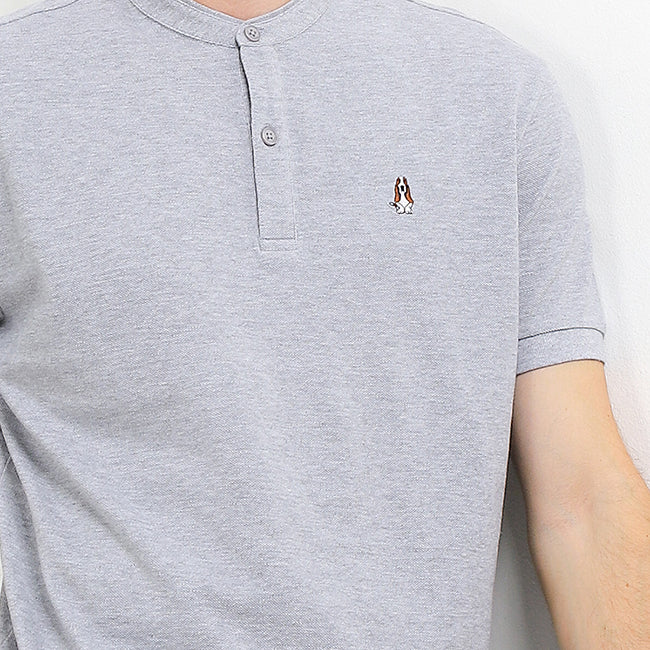 Hush Puppies Pakaian Pria T Shirt Limoges 4 In Grey