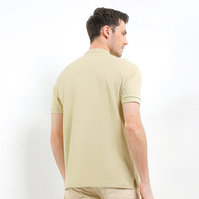 Hush Puppies Pakaian Pria T Shirt Limoges 4 In Khaki