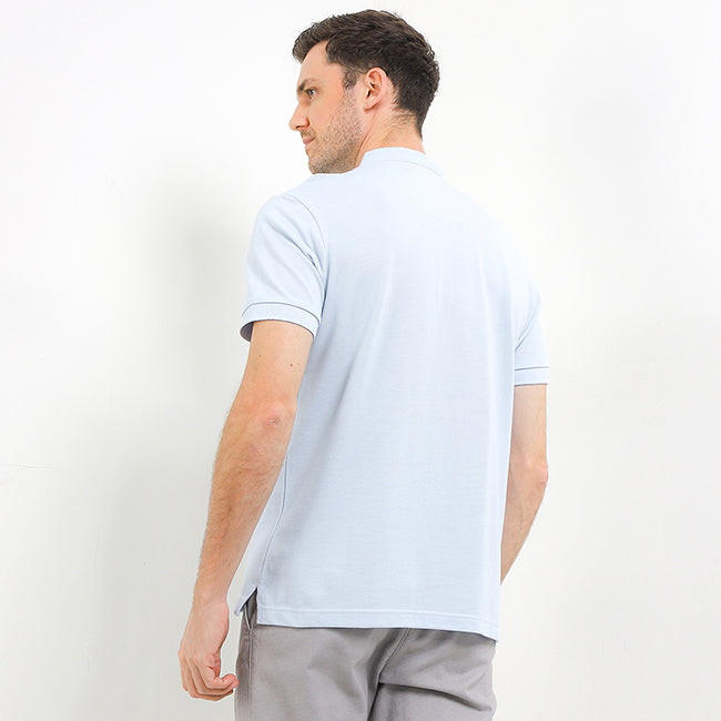 Hush Puppies Pakaian Pria T Shirt Limoges 4 In Light Blue