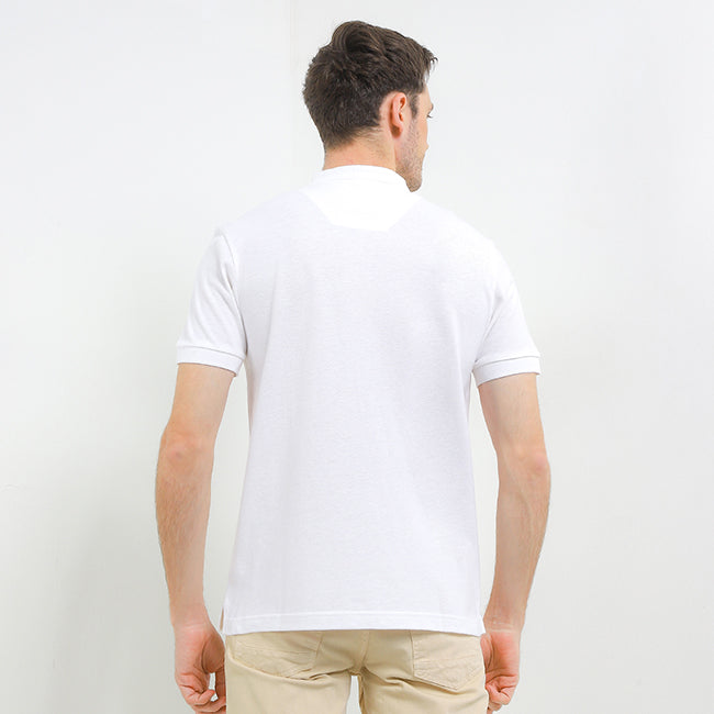 Hush Puppies Pakaian Pria T Shirt Limoges 4 In White