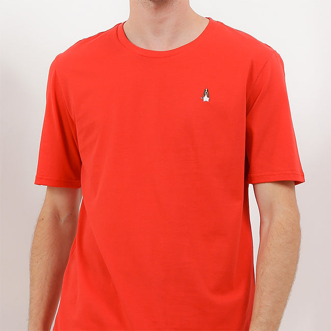 Hush Puppies Pakaian Pria T Shirt Bsc Adhesh 5 In Red