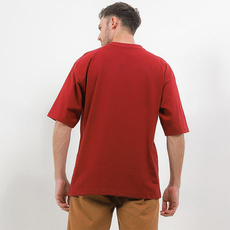 Hush Puppies Pakaian Pria T Shirt Bsc Rayo In Maroon