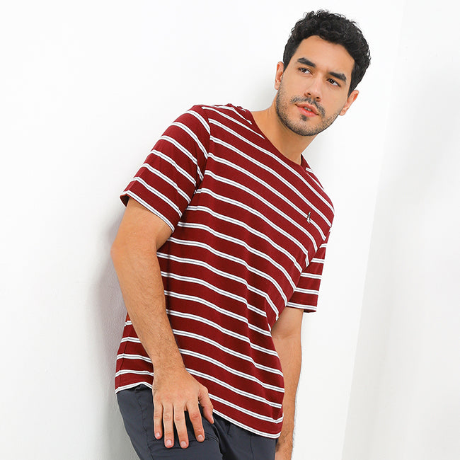 Hush Puppies Pakaian Pria Bsc Travis In Maroon