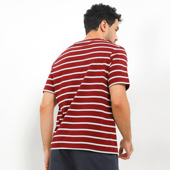 Hush Puppies Pakaian Pria Bsc Travis In Maroon