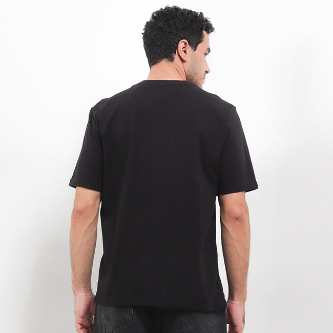 Hush Puppies Pakaian Pria T Shirt Hamish In Black