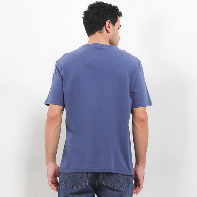 Hush Puppies Pakaian Pria T Shirt Hamish In Navy