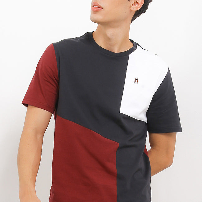 Hush Puppies Pakaian Pria T Shirt Midore In Black