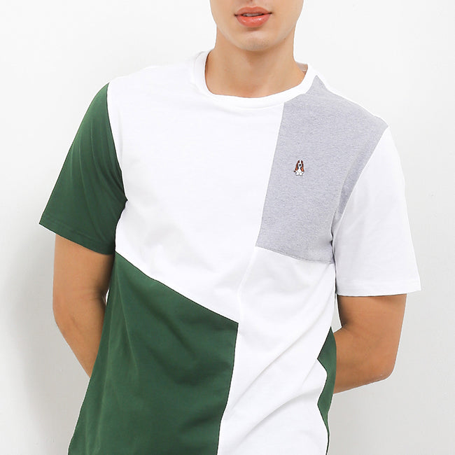 Hush Puppies Pakaian Pria T Shirt Midore In Off White