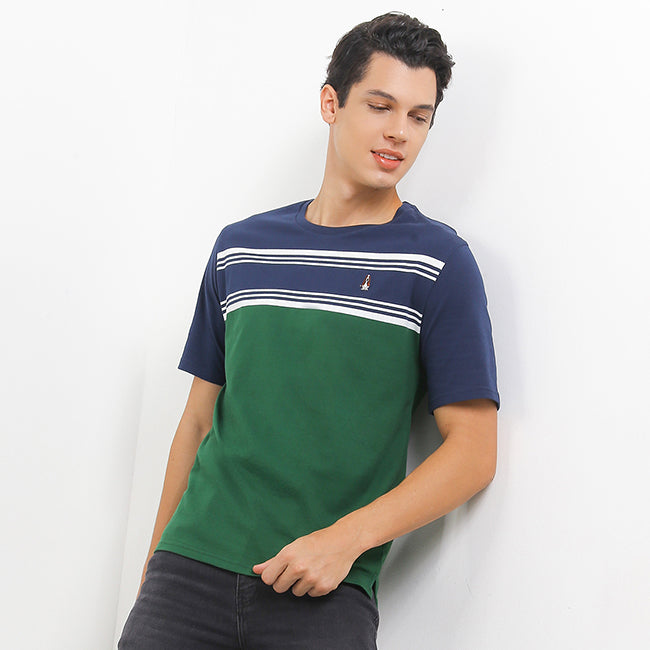 Hush Puppies Pakaian Pria T Shirt Delaware In Green