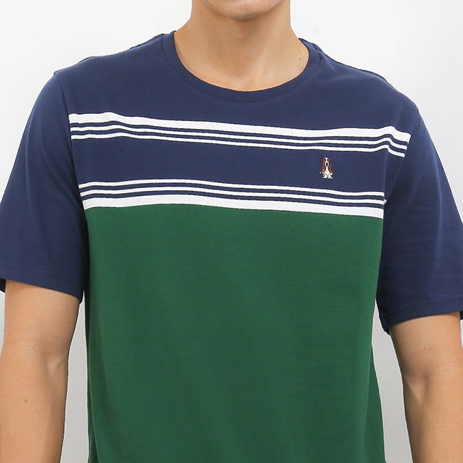 Hush Puppies Pakaian Pria T Shirt Delaware In Green