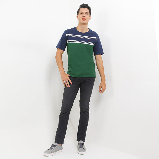Hush Puppies Pakaian Pria T Shirt Delaware In Green