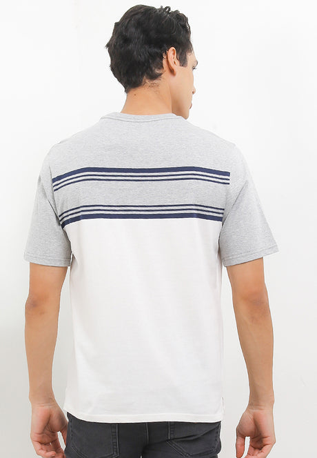 Hush Puppies Pakaian Pria T Shirt Delaware In White