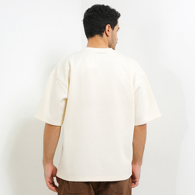 Hush Puppies Pakaian Pria T Shirt Tr Arriva Ts In Beige