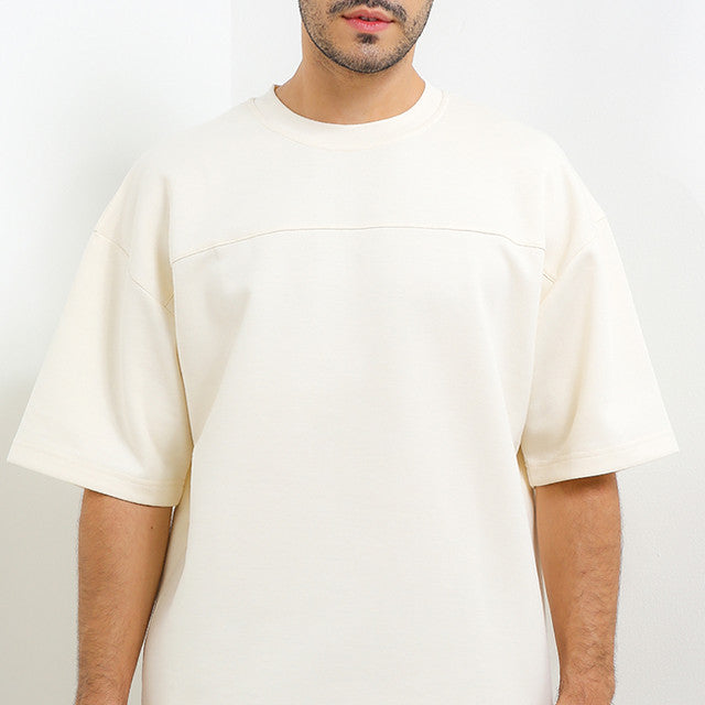 Hush Puppies Pakaian Pria T Shirt Tr Arriva Ts In Beige