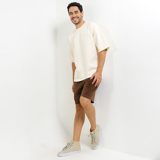 Hush Puppies Pakaian Pria T Shirt Tr Arriva Ts In Beige
