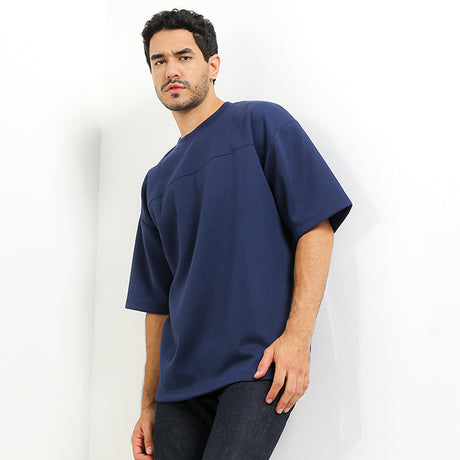 Hush Puppies Pakaian Pria T Shirt Tr Arriva Ts In Navy