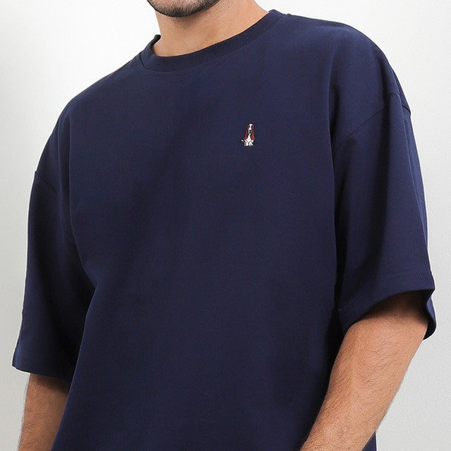 Hush Puppies Pakaian Pria T Shirt Emmit In Navy