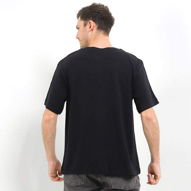 Hush Puppies Pakaian Pria T Shirt Biddo In Black