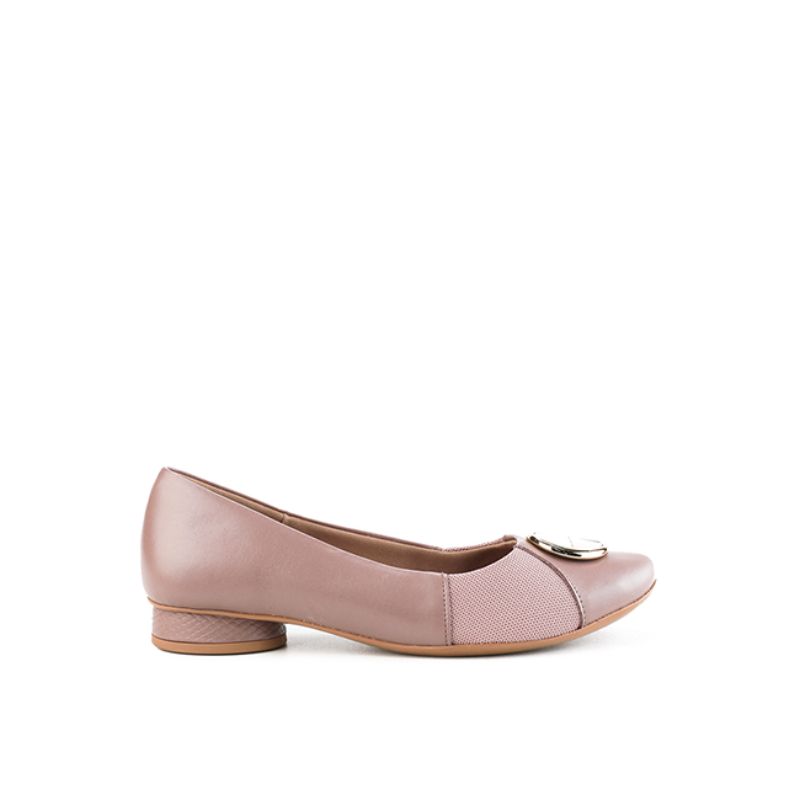 Obermain Sepatu Formal Wanita Honna Soul - Slip On In Mauve