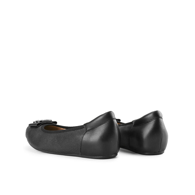 Obermain Sepatu Wanita Flatshoes Happer Charly In Black