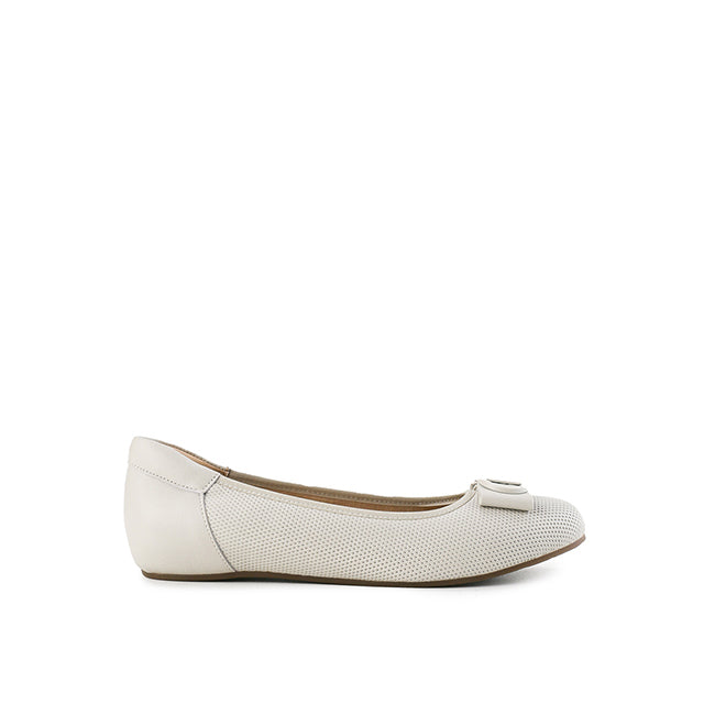 Obermain Sepatu Wanita Flatshoes Happer Charly In Cream