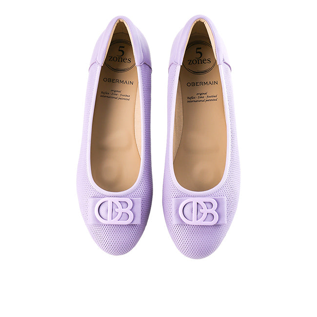Obermain Sepatu Wanita Flatshoes Happer Charly In Lilac