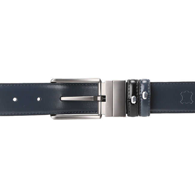 Obermain Aksesoris Pria Rocky Pin Clip Reversible In Black/Navy