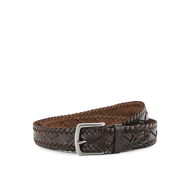 Obermain Aksesoris Pria Pin Clip Quinn Pin Braided In Dark Brown
