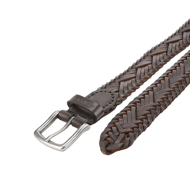 Obermain Aksesoris Pria Pin Clip Quinn Pin Braided In Dark Brown