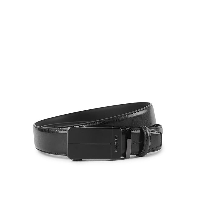 Obermain Men Belt Ezra Autolock In Black
