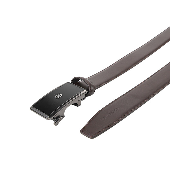 Obermain Men Belt Everest Autolock In Dark Brown