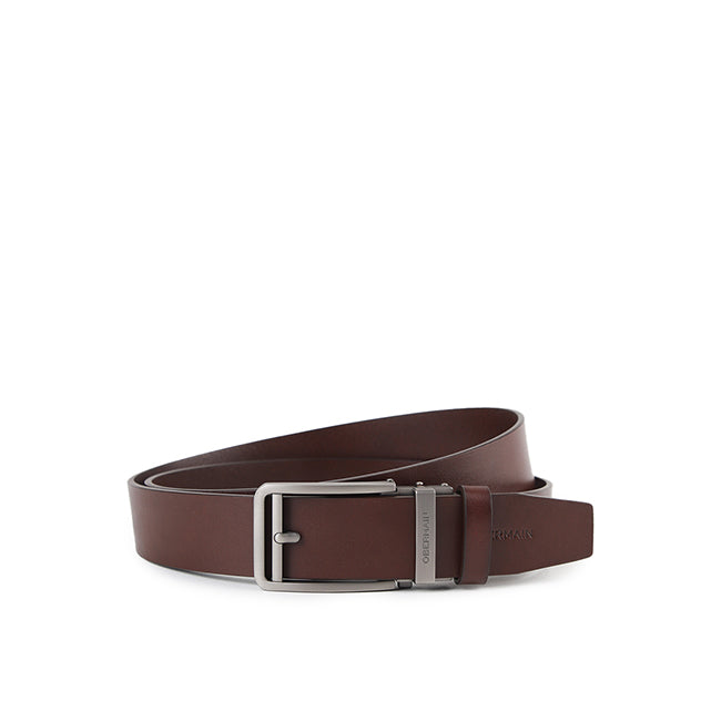 Obermain Men Belt Hayatt Casual Autolock In Dark Brown