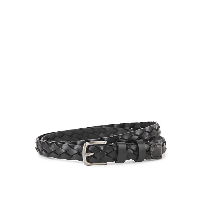 Obermain Women Ivory Braided Belt